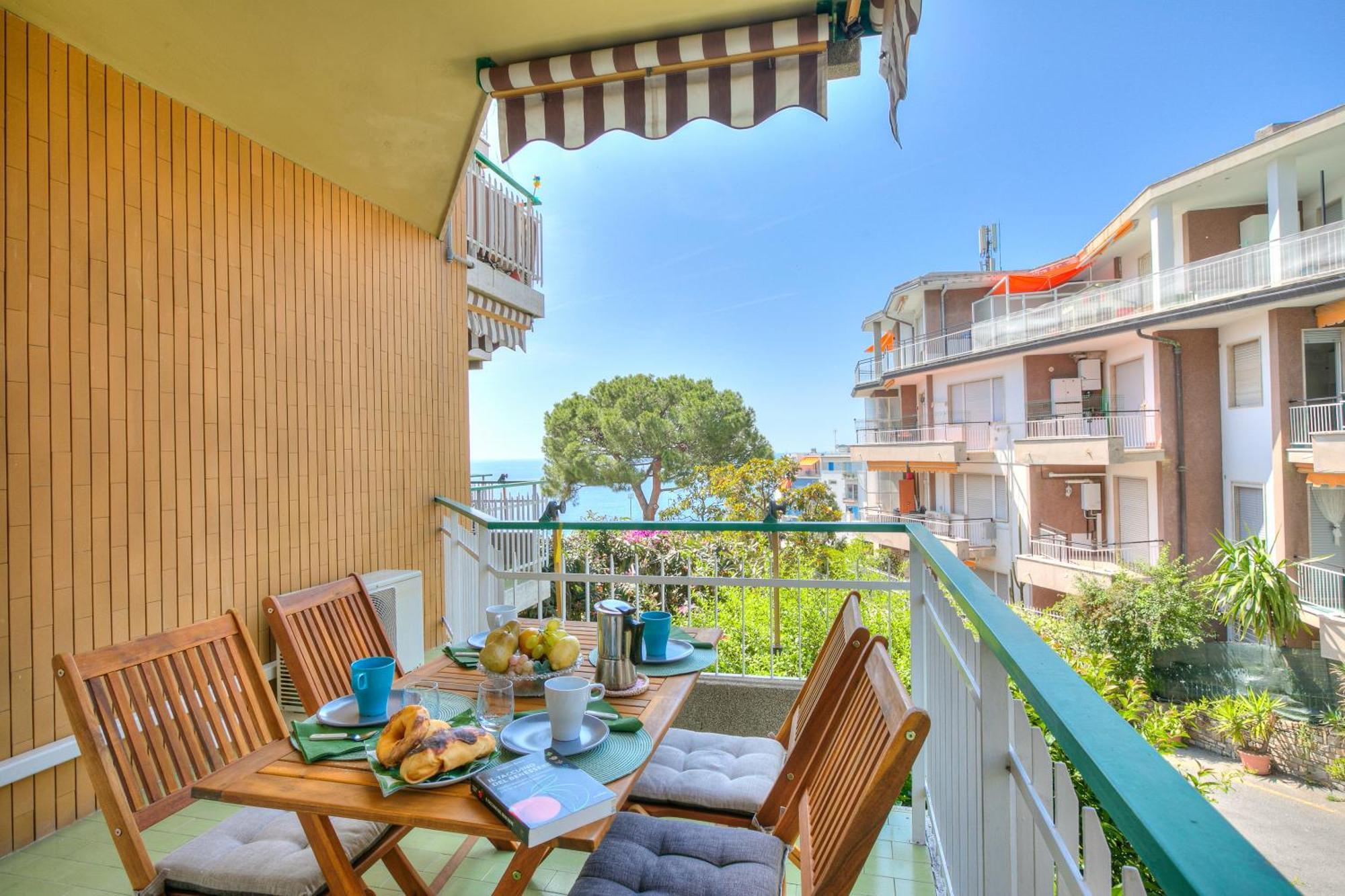 Casa Emma With Sea Glimpse - Happy Rentals Sanremo Eksteriør billede