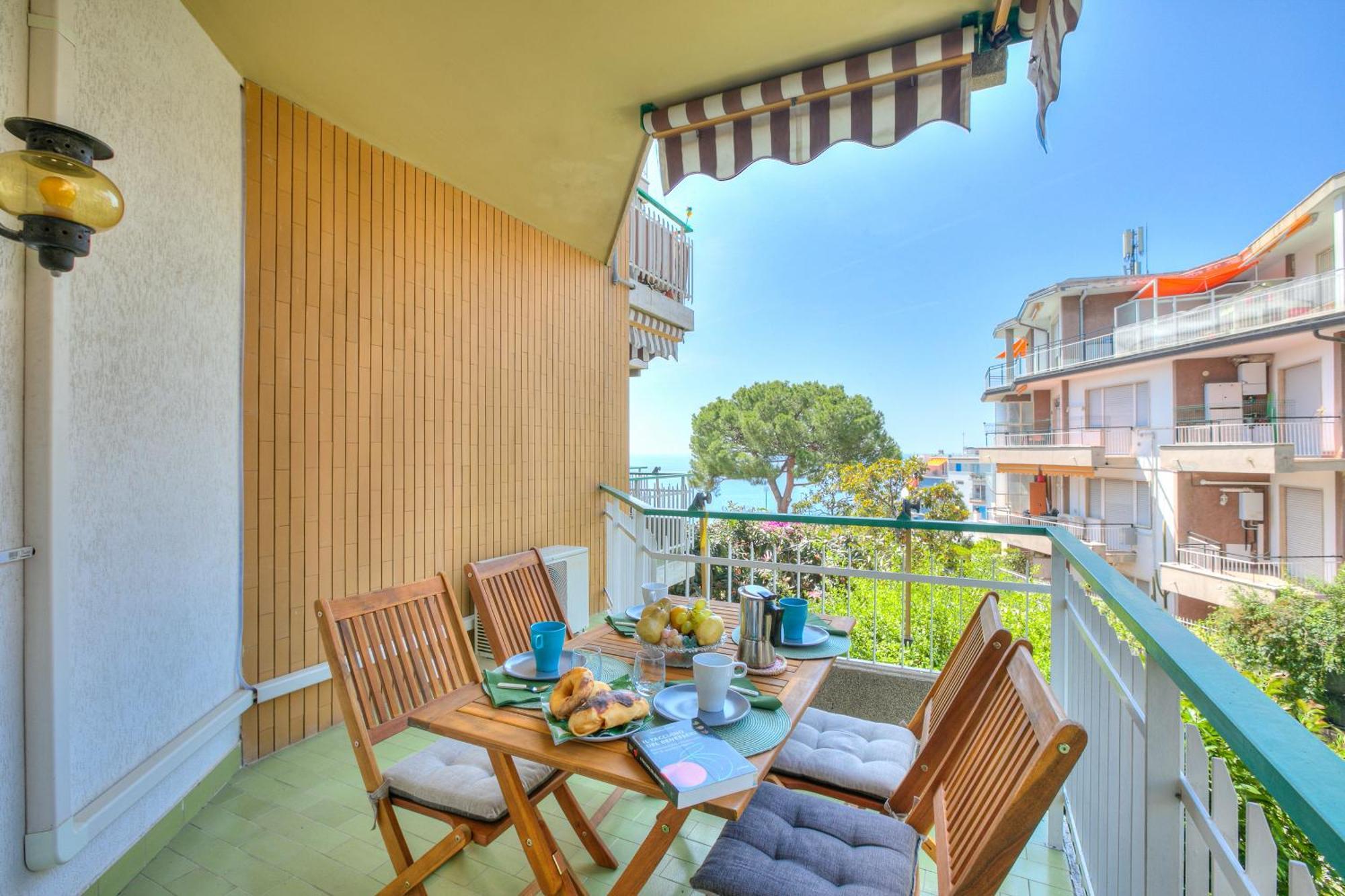 Casa Emma With Sea Glimpse - Happy Rentals Sanremo Eksteriør billede